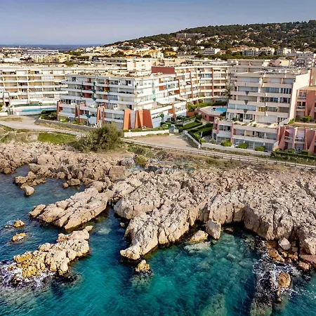 Appartement 47M² Avec Terrasse Vue Mer Et Box Privatif Securise - Fr-1-472A-128 * 塞特港