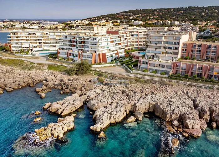 Appartement 47M² Avec Terrasse Vue Mer Et Box Privatif Securise - Fr-1-472A-128 * Sète